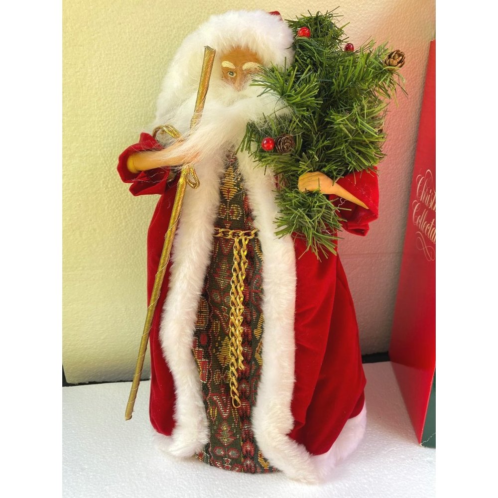 Santa tree topper Christmas decoration